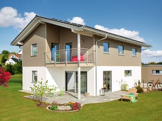 Fertighaus E 20-172.2 - Energieplus-Fertighaus von SchwörerHaus Schlüsselfertig ab 512364€, Außenansicht 1