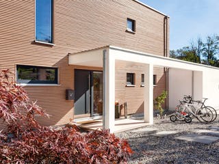 Fertighaus E 20-176.2 - Markantes Fertighaus als Kubus von SchwörerHaus Schlüsselfertig ab 530557€, Cubushaus Außenansicht 3