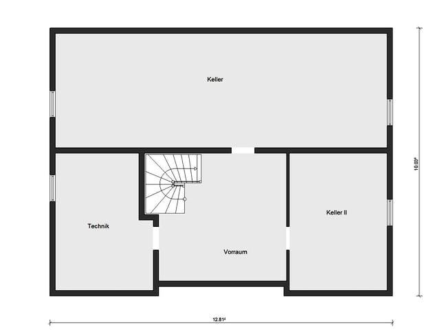 Fertighaus E 20-204.1 - Mediterrane Stadtvilla von SchwörerHaus Schlüsselfertig ab 627553€, Stadtvilla Grundriss 3