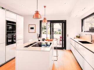 Fertighaus E 20-220.1 - Moderne Villa mit Flachdach von SchwörerHaus Schlüsselfertig ab 608464€, Cubushaus Innenansicht 4