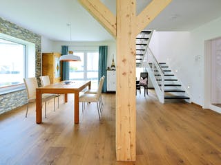 Fertighaus Haus Smilla von Fertighaus WEISS Schlüsselfertig ab 471286€, Satteldach-Klassiker Innenansicht 1