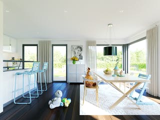 Fertighaus SOLUTION 230 V5 von Living Fertighaus Schlüsselfertig ab 538329€, Satteldach-Klassiker Innenansicht 1