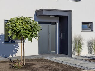 Massivhaus Haus Maibach von Splietker Bau, Satteldach-Klassiker Außenansicht 5