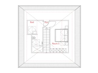 Massivhaus HAUSKONZEPT Villa von Splietker Bau, Stadtvilla Grundriss 3