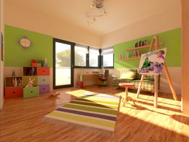 Fertighaus Stadtvilla schön² von Meisterstück-HAUS, Stadtvilla Innenansicht 2
