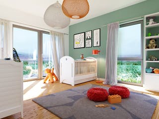 Fertighaus SUNSHINE 165 V6 von Living Fertighaus Schlüsselfertig ab 387558€, Stadtvilla Innenansicht 2