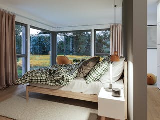 Fertighaus SUNSHINE 154 V3 von Living Fertighaus Schlüsselfertig ab 356612€, Satteldach-Klassiker Innenansicht 2