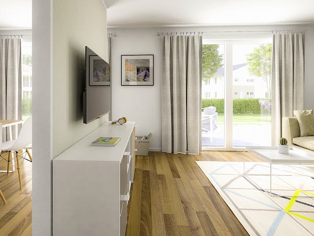 Massivhaus Aura 125 von Town & Country Haus Deutschland Schlüsselfertig ab 225690€, Satteldach-Klassiker Innenansicht 2