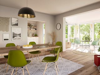 Massivhaus Bodensee 129 von Town & Country Haus Deutschland Schlüsselfertig ab 240750€, Satteldach-Klassiker Innenansicht 1