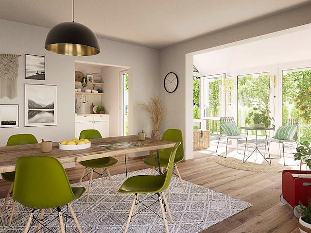 Massivhaus Bodensee 129 - Süd von Town & Country Haus Deutschland Schlüsselfertig ab 234150€, Innenansicht 1