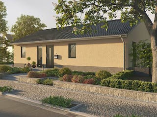 Massivhaus Bungalow 100 von Town & Country Haus Deutschland Schlüsselfertig ab 204350€, Bungalow Außenansicht 6