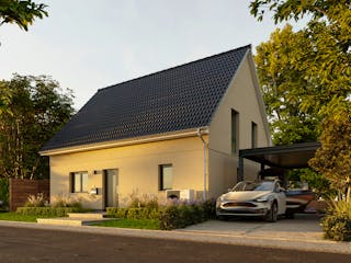 Massivhaus Edition Clever 138+ von Town & Country Haus Deutschland Schlüsselfertig ab 273750€, Außenansicht 2