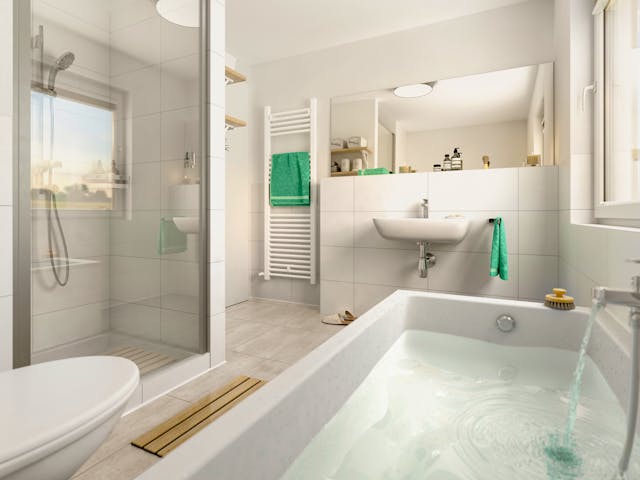 Massivhaus Flair 110 von Town & Country Haus Deutschland Schlüsselfertig ab 204690€, Satteldach-Klassiker Innenansicht 1