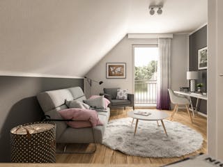 Massivhaus Flair 125 von Town & Country Haus Deutschland Schlüsselfertig ab 234050€, Satteldach-Klassiker Innenansicht 2