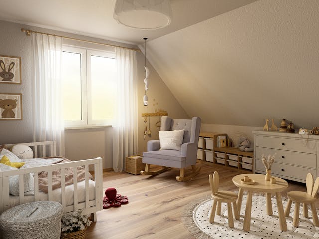 Massivhaus Landhaus 142 von Town & Country Haus Deutschland Schlüsselfertig ab 259950€, Satteldach-Klassiker Innenansicht 3
