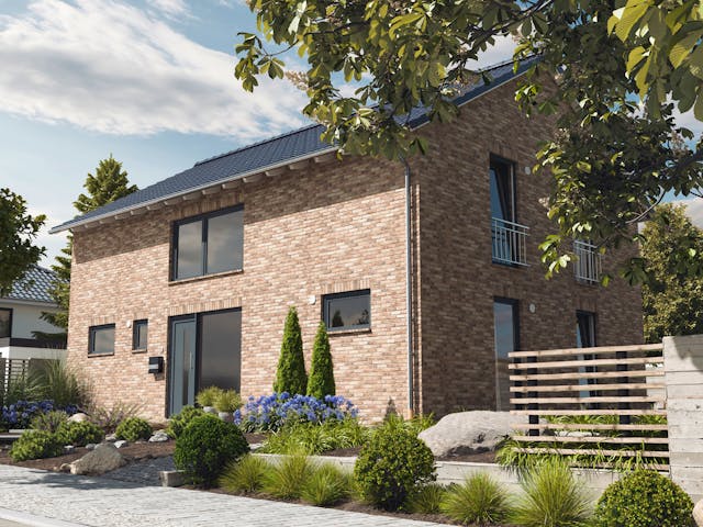 Massivhaus Landhaus 142 Modern von Town & Country Haus Deutschland Schlüsselfertig ab 259950€, Außenansicht 3