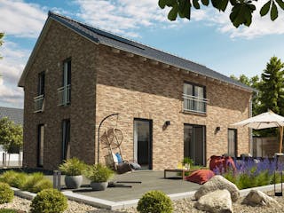 Massivhaus Landhaus 142 Modern von Town & Country Haus Deutschland Schlüsselfertig ab 267250€, Außenansicht 4