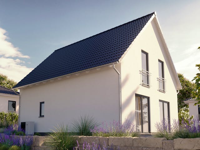 Massivhaus Lichthaus 121 von Town & Country Haus Deutschland Schlüsselfertig ab 230390€, Satteldach-Klassiker Außenansicht 4