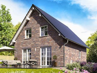 Massivhaus Raumwunder 100 von Town & Country Haus Deutschland Schlüsselfertig ab 204350€, Satteldach-Klassiker Außenansicht 6