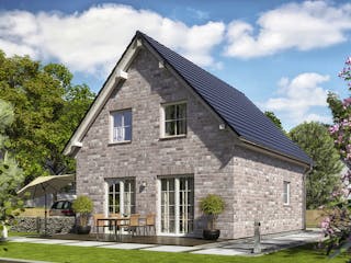 Massivhaus Raumwunder 90 von Town & Country Haus Deutschland Schlüsselfertig ab 194250€, Satteldach-Klassiker Außenansicht 6