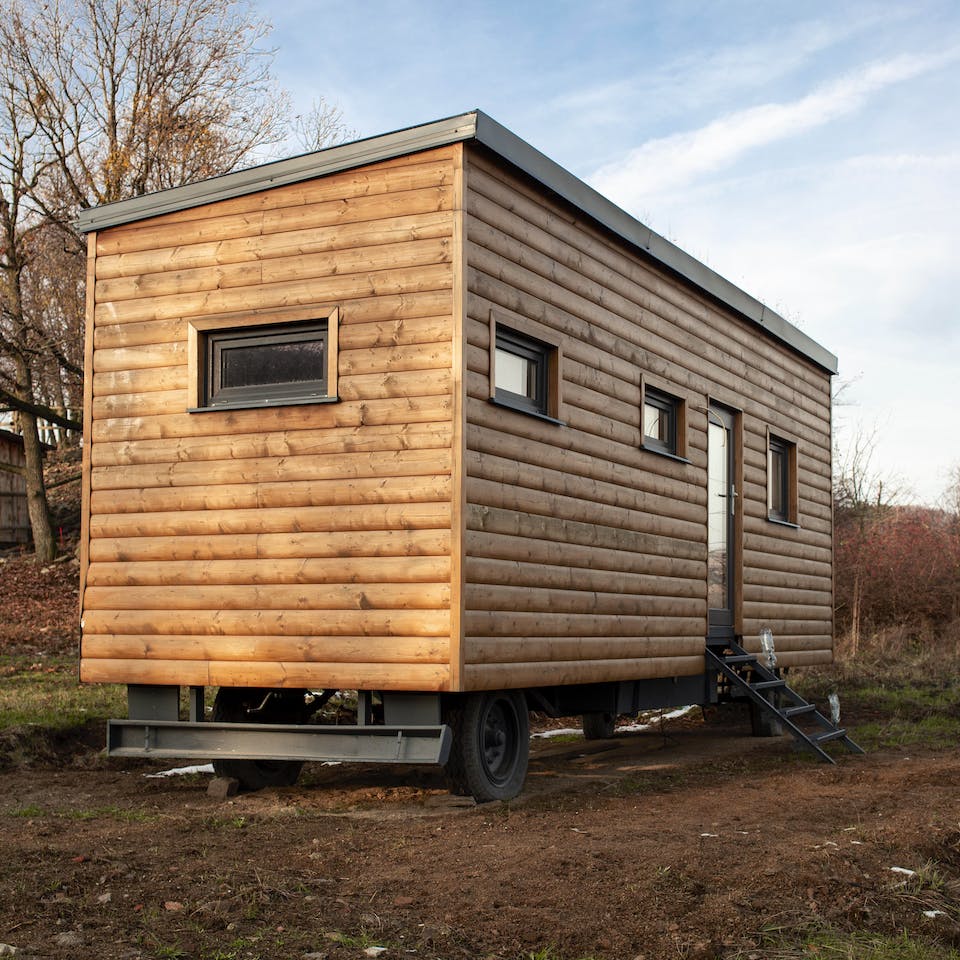 Mobiles Tiny House auf Hänger