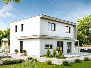 Fertighaus Family Edition von Vario-Haus - Deutschland Schlüsselfertig ab 384470€, Cubushaus Außenansicht 1