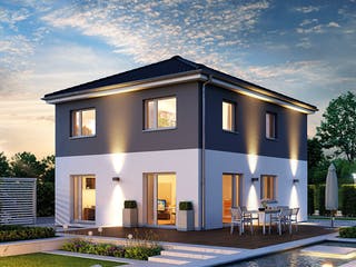 Fertighaus Villa 133 von Hanse Haus Schlüsselfertig ab 390251€, Stadtvilla Außenansicht 1