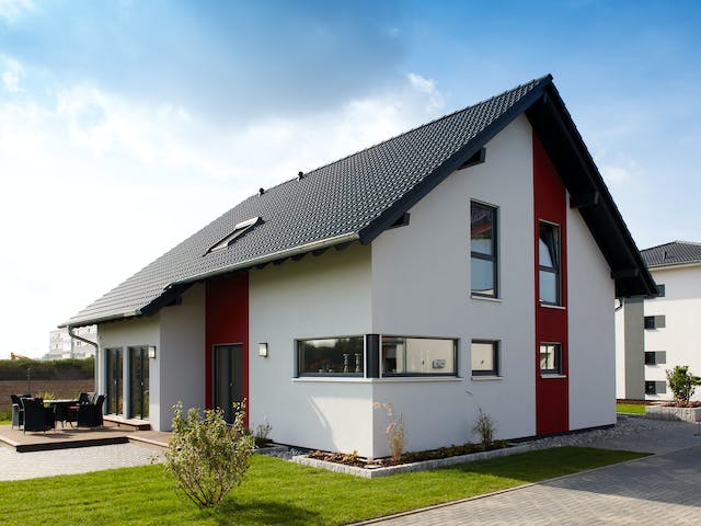 Fertighaus MH Köln - VIO 400 von FingerHaus Schlüsselfertig ab 408492€, Satteldach-Klassiker Außenansicht 1