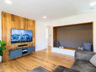 Fertighaus Mehrgenerationenhaus mit 4 Mietwohnungen von WeberHaus - Mehrfamilienhäuser, Cubushaus Innenansicht 2