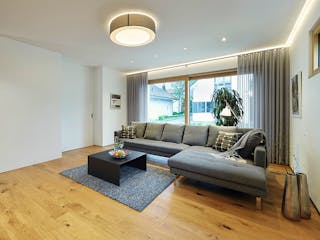 Fertighaus Ausstellungshaus Fellbach Stadtvilla von WeberHaus Schlüsselfertig ab 525000€, Stadtvilla Innenansicht 1