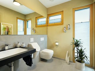 Fertighaus Ausstellungshaus Fellbach Stadtvilla von WeberHaus Schlüsselfertig ab 525000€, Stadtvilla Innenansicht 12