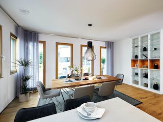 Fertighaus Ausstellungshaus Fellbach Stadtvilla von WeberHaus Schlüsselfertig ab 525000€, Stadtvilla Innenansicht 3