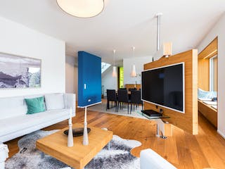 Fertighaus Ausstellungshaus Günzburg von WeberHaus Schlüsselfertig ab 525000€, Stadtvilla Innenansicht 1