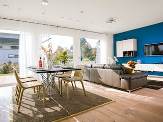 Fertighaus Ausstellungshaus Wenden CityLife 700 von WeberHaus Schlüsselfertig ab 489000€, Stadtvilla Innenansicht 3