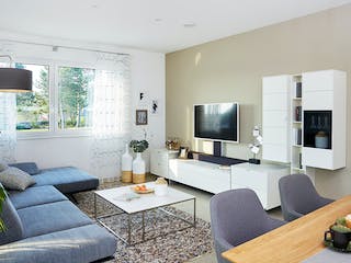 Fertighaus Ausstellungshaus Wenden generation5.5 110 von WeberHaus Schlüsselfertig ab 430000€, Innenansicht 1