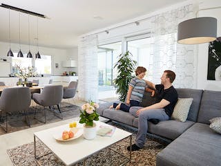 Fertighaus Ausstellungshaus Wenden generation5.5 110 von WeberHaus Schlüsselfertig ab 430000€, Innenansicht 2