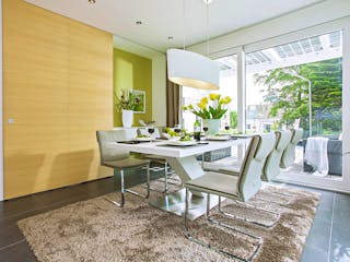 Fertighaus Ausstellungshaus Wuppertal CityLife 250 von WeberHaus Schlüsselfertig ab 443000€, Stadtvilla Innenansicht 2