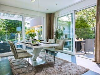 Fertighaus Ausstellungshaus Wuppertal CityLife 250 von WeberHaus Schlüsselfertig ab 443000€, Stadtvilla Innenansicht 3