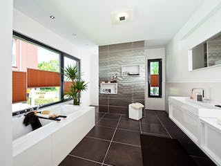 Fertighaus Ausstellungshaus Mannheim Bungalow von WeberHaus Schlüsselfertig ab 656000€, Bungalow Innenansicht 8