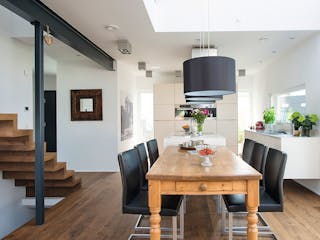 Fertighaus Kundenhaus Friemert sunshine 310 von WeberHaus Schlüsselfertig ab 374600€, Satteldach-Klassiker Innenansicht 2