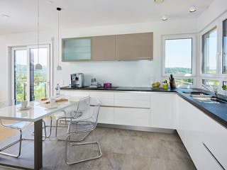 Fertighaus Kundenhaus Reiter sunshine 310 von WeberHaus Schlüsselfertig ab 374620€, Satteldach-Klassiker Innenansicht 2