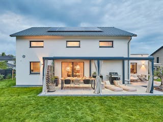 Fertighaus Kundenhaus Croce - generation5.5 Haus 200 von WeberHaus Schlüsselfertig ab 361500€, Außenansicht 2