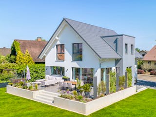 Fertighaus Kundenhaus Jungmann - generation5.5 Haus 200 von WeberHaus Schlüsselfertig ab 361500€, Außenansicht 1
