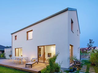 Fertighaus Kundenhaus Ritter - generation5.5 Haus 200 von WeberHaus Schlüsselfertig ab 386400€, Außenansicht 3