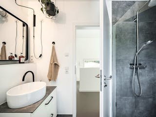 Fertighaus Kundenhaus Schneemann von WeberHaus Schlüsselfertig ab 320000€, Cubushaus Innenansicht 5