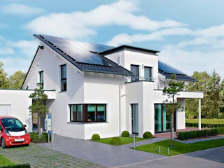 Fertighaus Ausstellungshaus Köln - generation5.5 200 von WeberHaus Schlüsselfertig ab 464000€, Außenansicht 1