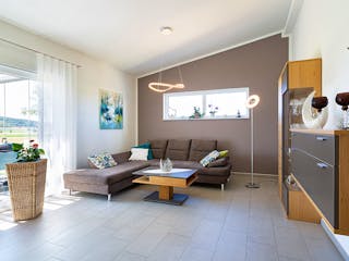 Fertighaus Bungalow Individuell von Wolf System, Bungalow Innenansicht 1