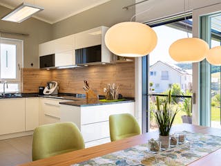 Fertighaus Bungalow Individuell von Wolf System, Bungalow Innenansicht 2