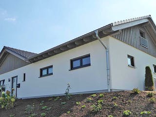 Fertighaus Haus Kissel von Wiese und Heckmann, Bungalow Außenansicht 4