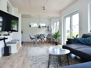 Fertighaus Haus Nübold-Bracht von Wiese und Heckmann, Satteldach-Klassiker Innenansicht 2